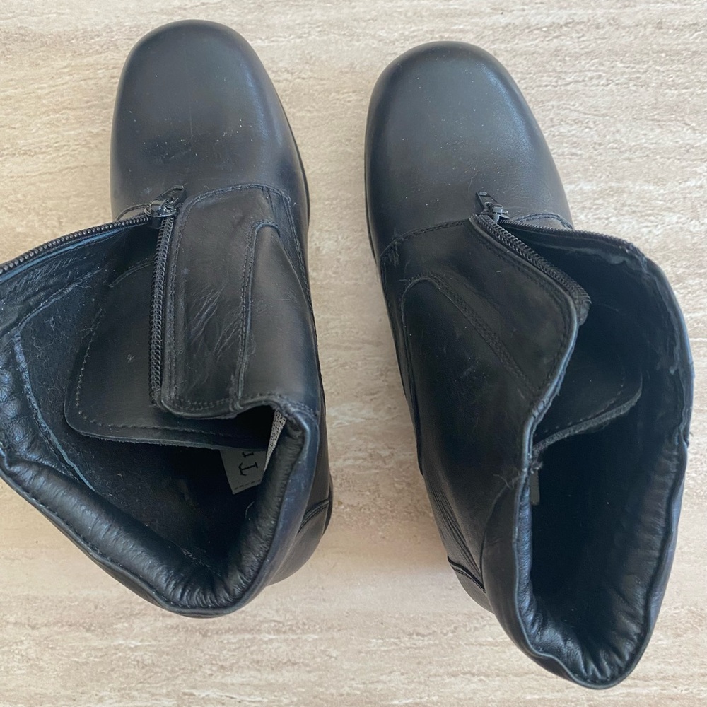Men's Black Leather Boots